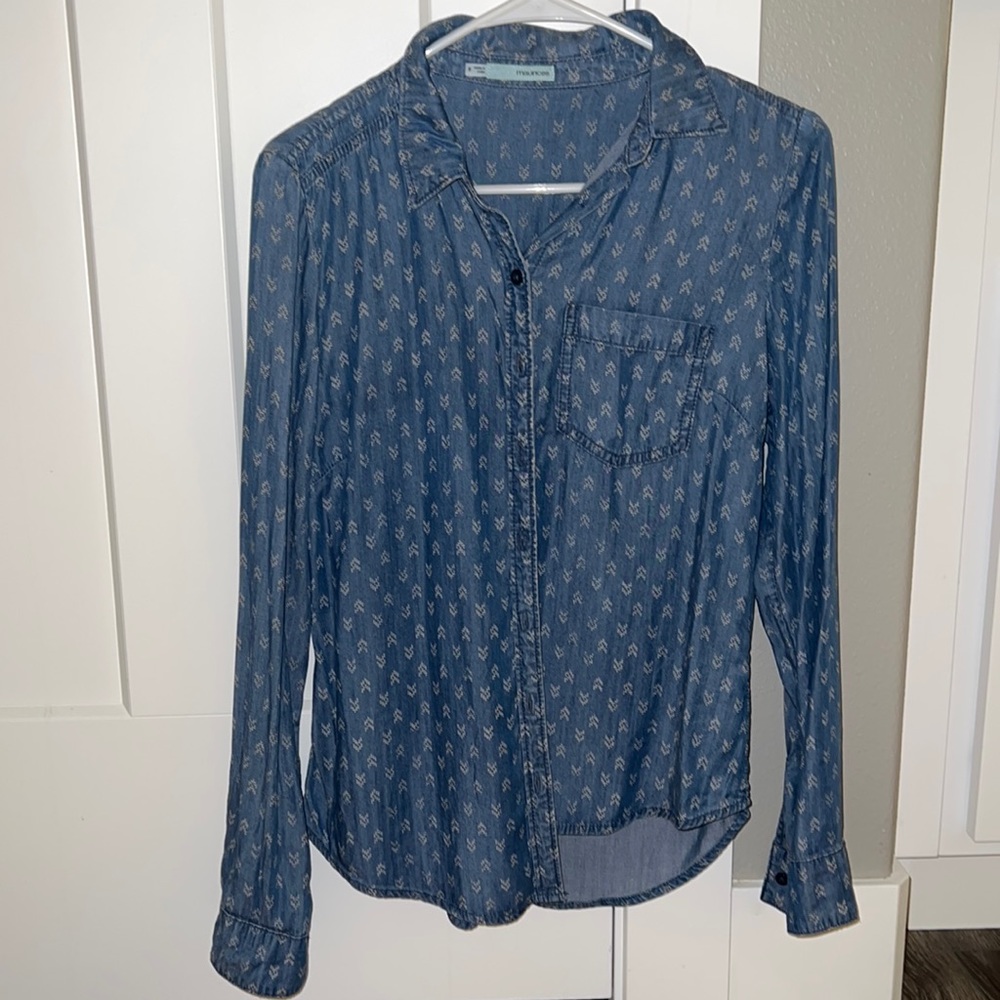 Button down Jean shirt